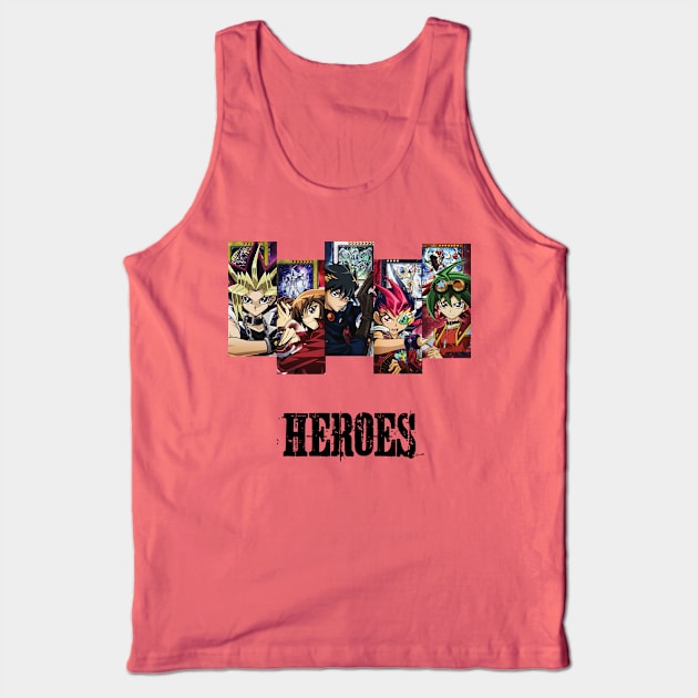 YuGiOh Heroes Tank Top by RikuSawada